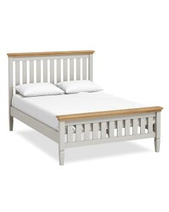 York Slatted Bed - Double (Mattress not included)