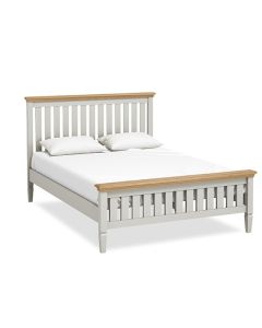 York Slatted Bed - King (Mattress not included)