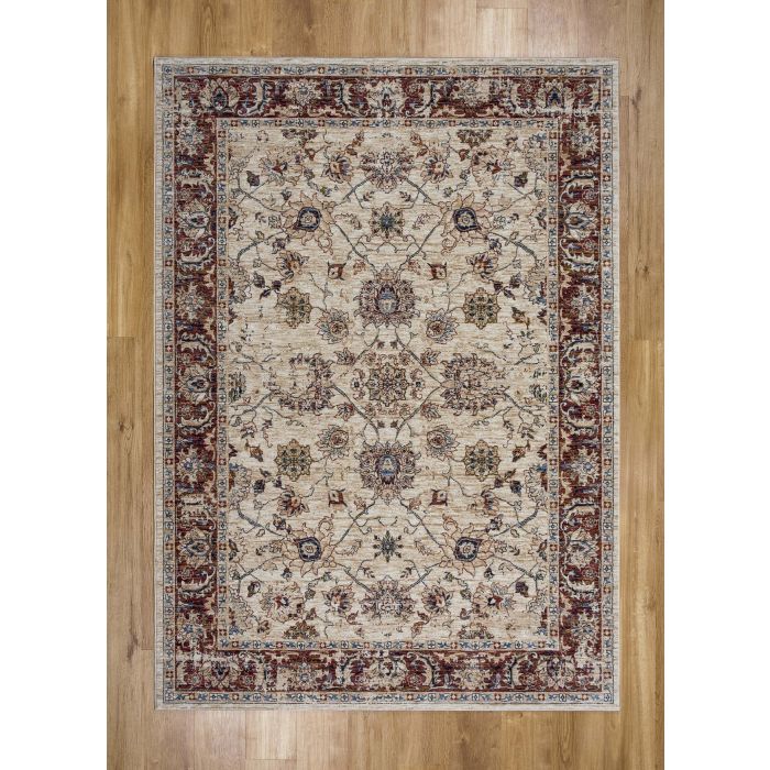 Alhambra Traditional Rug - 6549a ivory/ivory -  300 x 400 cm (9'10