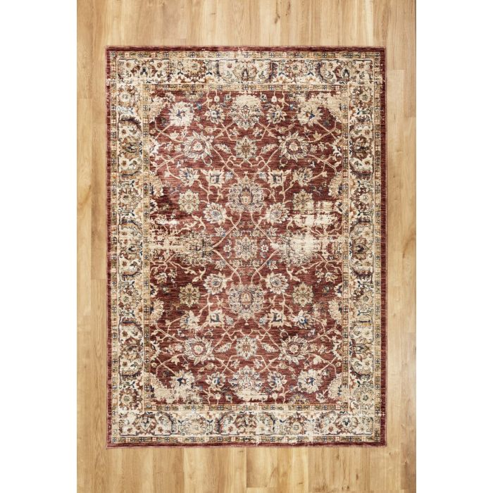Alhambra Traditional Rug - 6549a red/red -  240 x 330 cm (7'10