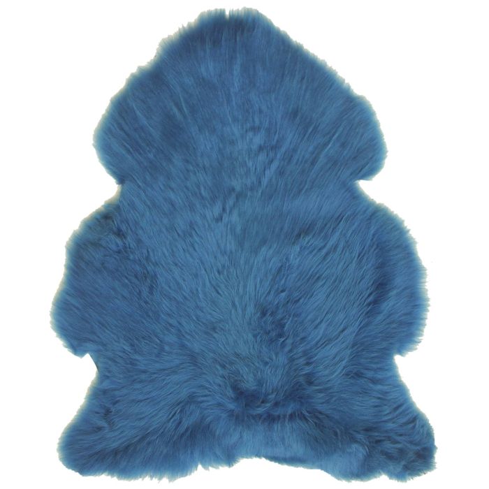 British Sheepskin Rug  - Cornflower Blue-Octo Skin