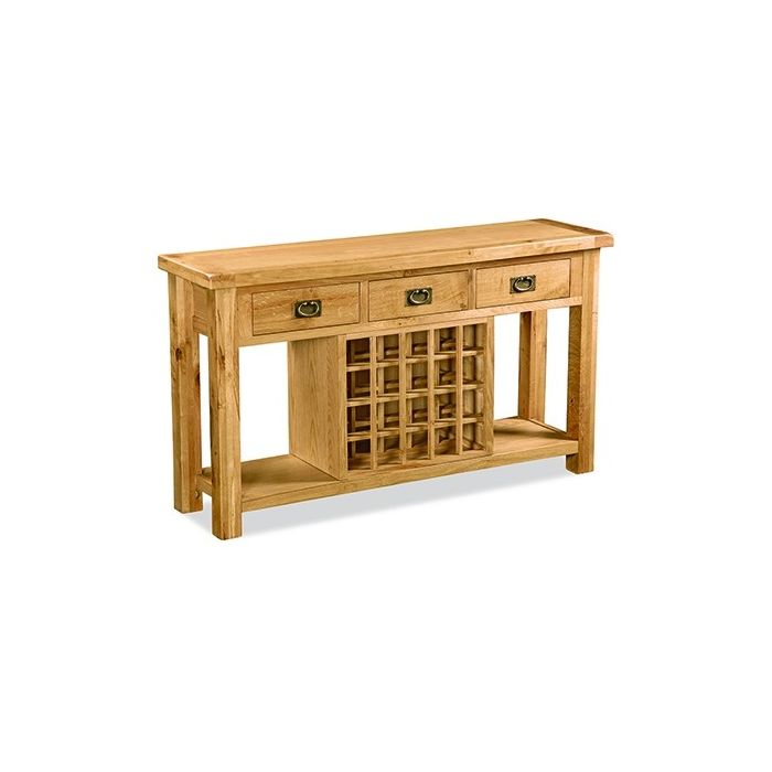 Winchester Open Sideboard with Wine Rack