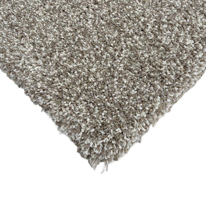 Twilight Thick Shaggy Rug - Linen White - size Square 160 x 160 cm