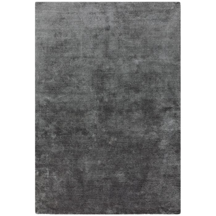 Milo Soft Plain Rug - Grey -  120 x 170 cm (4' x 5'7