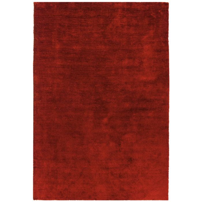 Milo Soft Plain Rug - Red -  200 x 290 cm (6'7