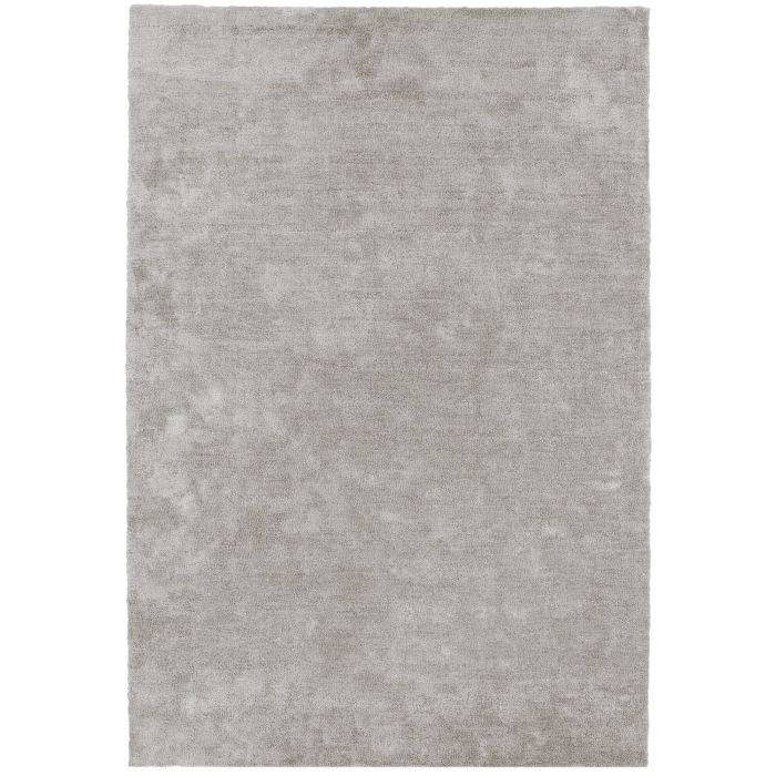 Milo Soft Plain Rug - Silver -  160 x 230 cm (5'3