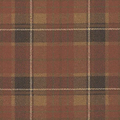 Brintons Abbeyglen Tyrone Plaid carpet swatch