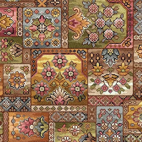 Ulster Carpets Glenavy Persian Garden carpet swatch