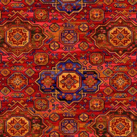 Ulster Carpets Glenmoy Antique Sunset carpet swatch