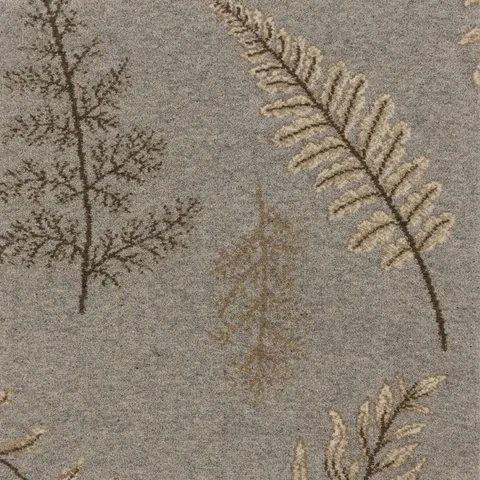 Brintons Purely Natural Flora and Fauna Bracken et al Cloud carpet swatch