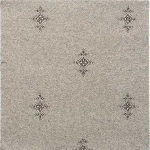 Brintons Purely Natural Marrakesh Kashmir Grey carpet swatch