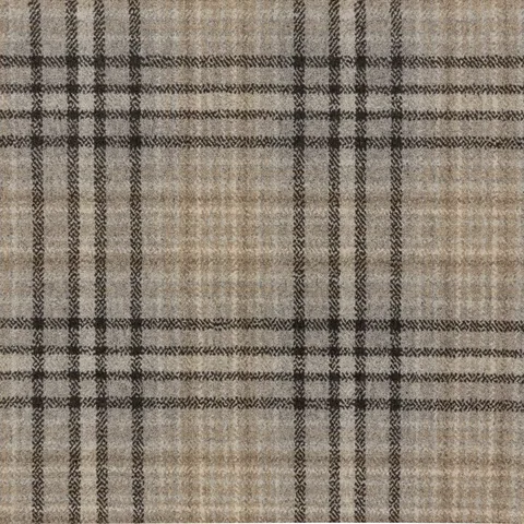 Brintons Purely Natural Plaids Bonnibel Stone carpet swatch