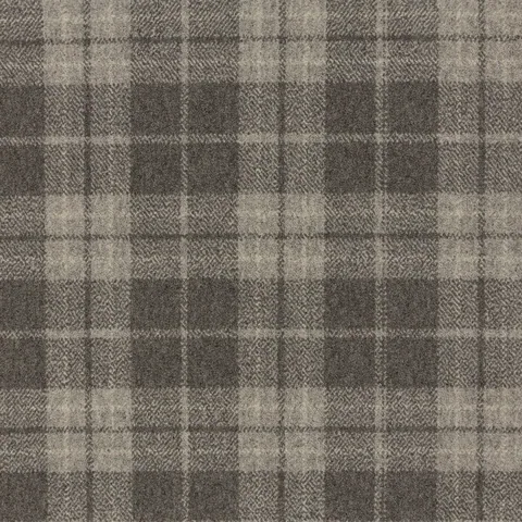 Brintons Purely Natural Plaids Brodie Grey carpet swatch