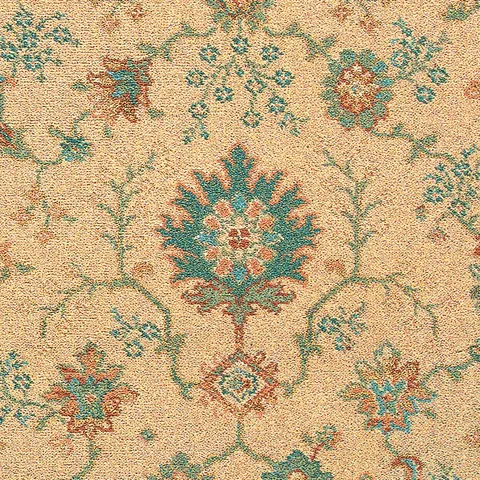 Brintons Renaissance Gold Palmette carpet swatch