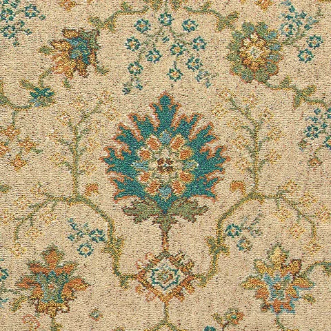 Brintons Renaissance Ivory Palmette carpet swatch