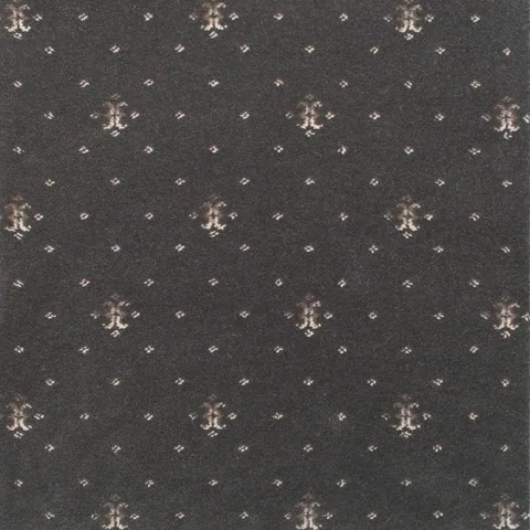 Brintons Royal Coronet Slate Grey carpet swatch