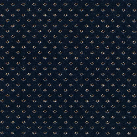 Brintons Royal Diamond French Navy carpet swatch
