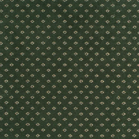 Brintons Royal Diamond Hunter Green carpet swatch