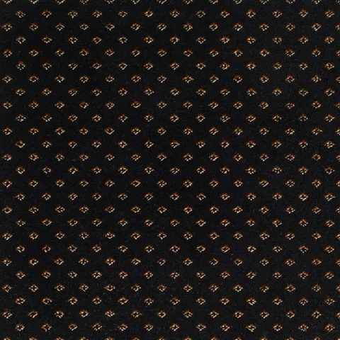 Brintons Royal Diamond Intense Black carpet swatch