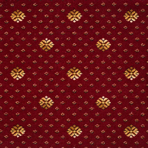 Brintons Royal Flake Burgundy Red carpet swatch