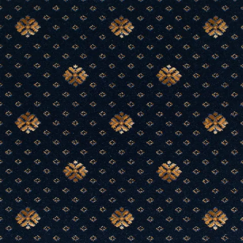 Brintons Royal Flake French Navy carpet swatch