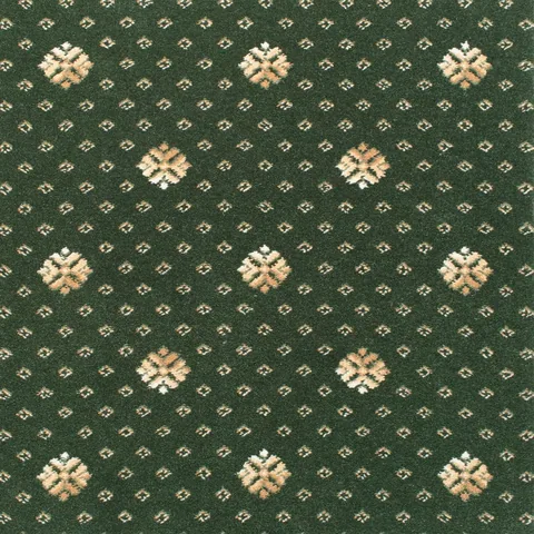 Brintons Royal Flake Hunter Green carpet swatch