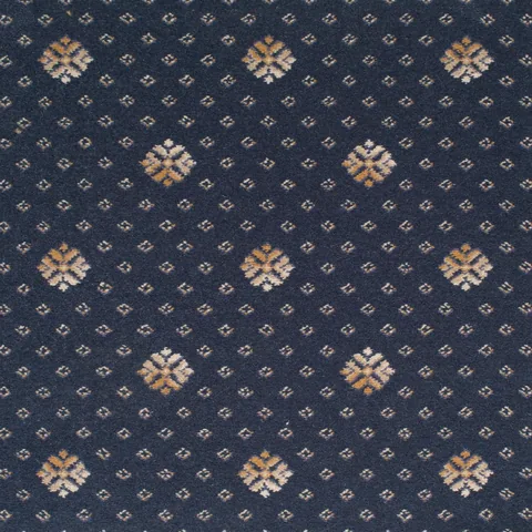 Brintons Royal Flake Sovereign Blue carpet swatch