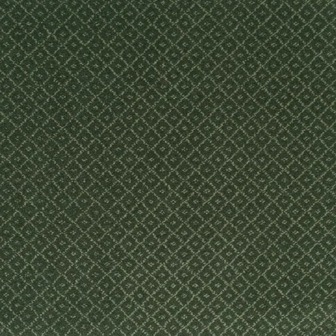 Brintons Royal Trellis Hunter Green carpet swatch