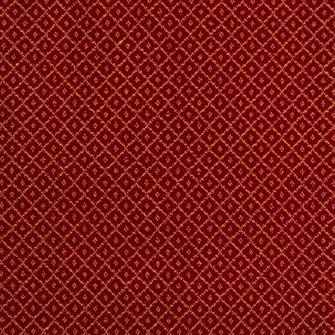 Brintons Royal Trellis Regal Red carpet swatch