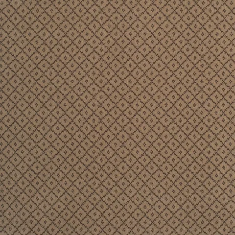 Brintons Royal Trellis Tawny Brown carpet swatch