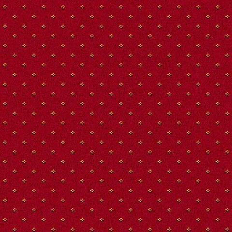 Ulster Carpets Sheriden Pindot Red carpet swatch