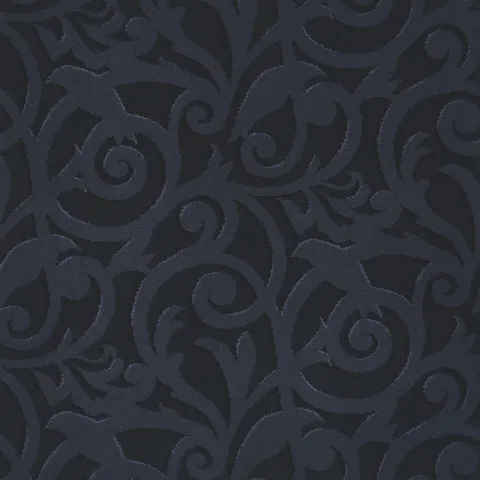 Brintons Timorous Beasties Collection by Brintons Atholl Garden Midnight carpet swatch