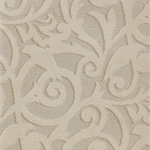 Brintons Timorous Beasties Collection by Brintons Atholl Garden Oyster carpet swatch