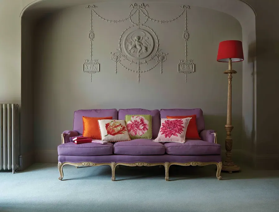 Ulster York Wilton Meadow carpet in a drawing room